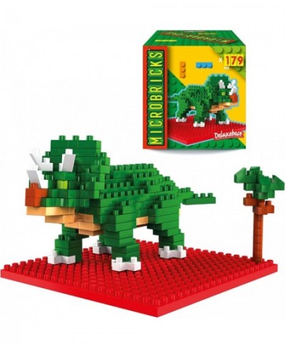 Triceratops from Deluxebase. Mini Block Dinosaur Puzzle. Jurassic Themed Easy to use 3D Puzzle for Kids $16.47 - 3-D Puzzles