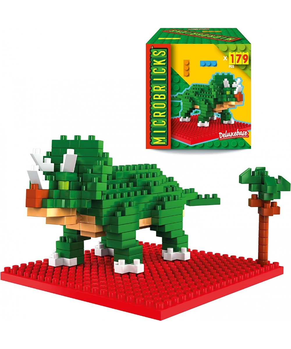 Triceratops from Deluxebase. Mini Block Dinosaur Puzzle. Jurassic Themed Easy to use 3D Puzzle for Kids $16.47 - 3-D Puzzles