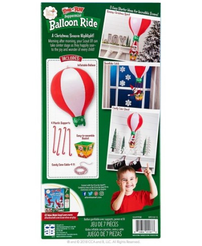 Peppermint Balloon Ride Red - Elf NOT Included $28.94 - Play Figure Playsets