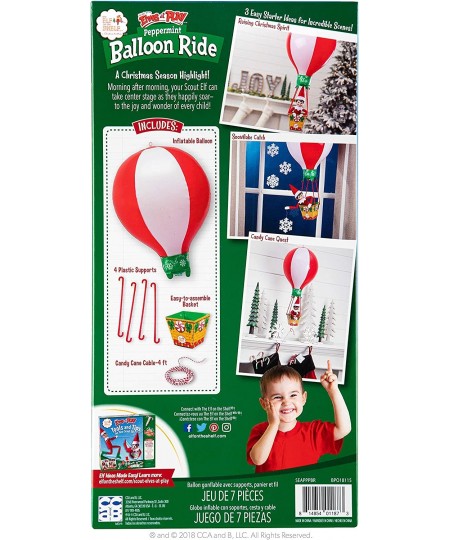 Peppermint Balloon Ride Red - Elf NOT Included $28.94 - Play Figure Playsets