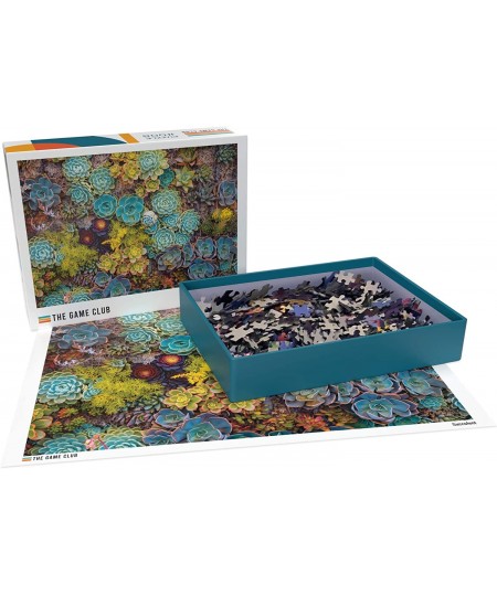 Succulent - 1000 Piece Jigsaw Puzzle - Bright Unique Puzzle of Colorful Succulent Plants - Fun Challenge for Adults Teens and...