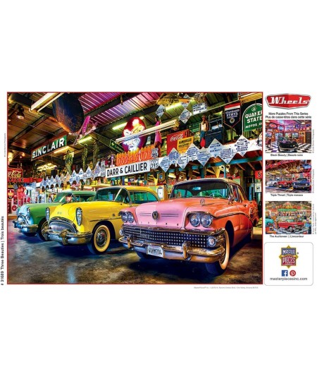 750 Piece Jigsaw Puzzle for Adults Family Or Kids - Three Beauties - 18"x24 $26.03 - Jigsaw Puzzles