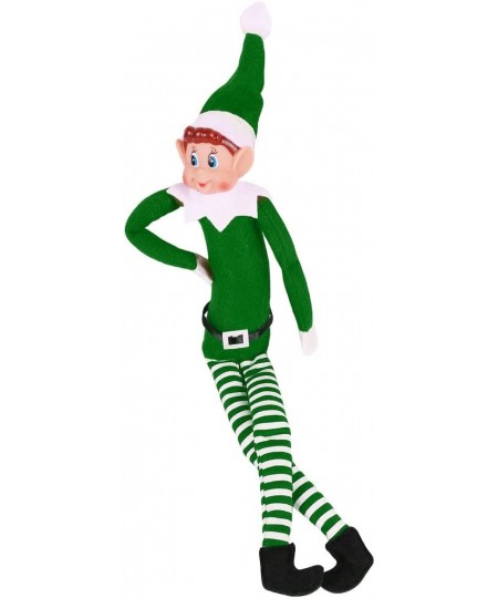 12'' Long Leg Soft Body Vinyl Face Plush Dolls Elf Ornaments Decor for Christmas Holiday St. Patrick 's Day Decoration Gift G...