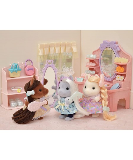 Pony Friends Set Dollhouse Playset with Figures and Accessories $47.26 - Doll Playsets