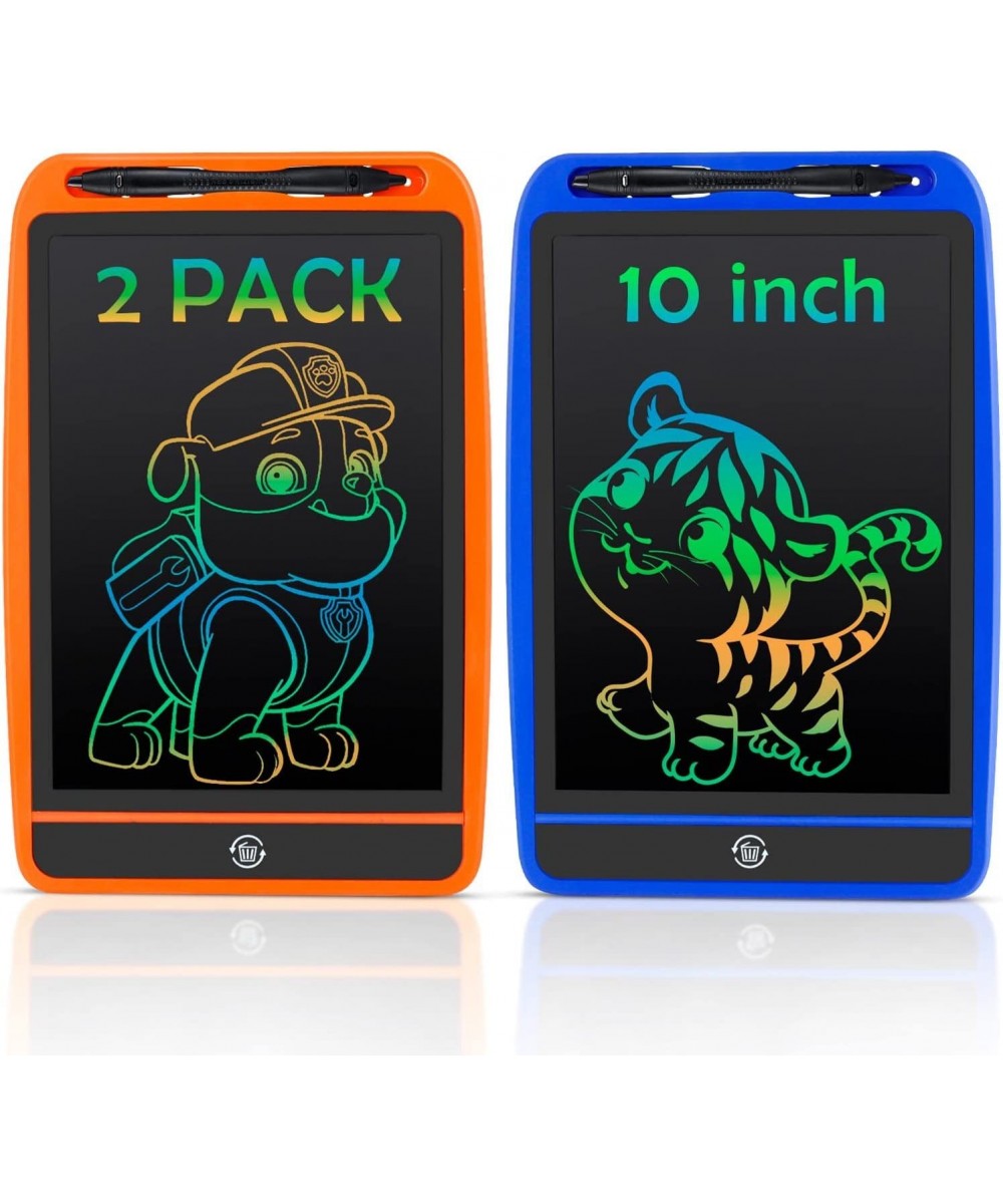 2Pack LCD Writing Tablet 10inch Colorful Drawing Tablet Doodle Board for Kids Adults Reusable Handwriting Painting Pad Erasab...