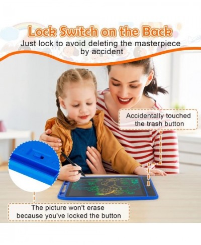 2Pack LCD Writing Tablet 10inch Colorful Drawing Tablet Doodle Board for Kids Adults Reusable Handwriting Painting Pad Erasab...