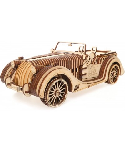 VM-01 Roadster Vehicle – 3D Wooden Art DYI – Fun Projects for Adults and Children – 3D Mechanical Working Model – Plywood Mat...