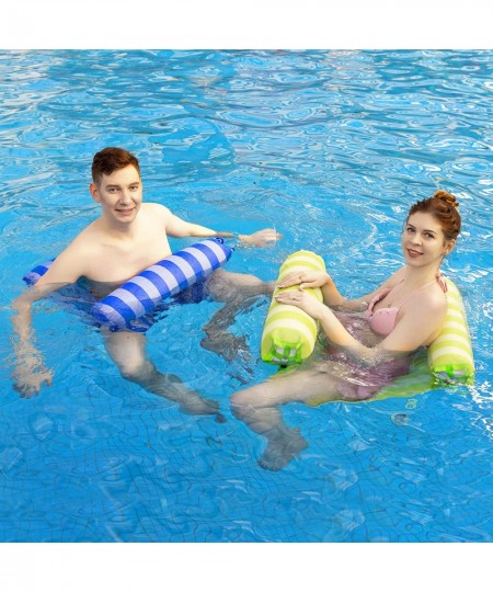 2-Pack Swimming Pool Float Hammock Multi-Purpose Inflatable Hammock Pool Hammock (Saddle Lounge Chair Hammock Drifter) Water ...