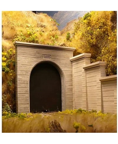 HO Scale Single Concrete Tunnel Portal $32.49 - Toy Vehicle Playsets