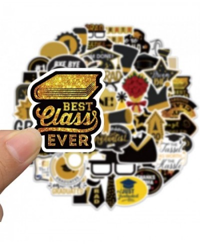 50pcs School Graduation Stickers for Scrapbooking Class of 2022 Stickers for Students Teachers Water Bottles Planners Laptop ...