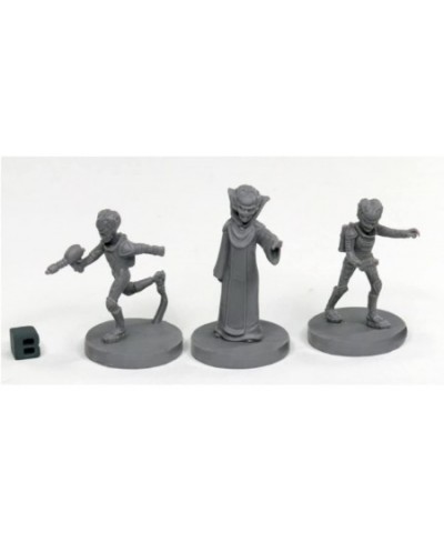 Reaper Miniatures Alien Overlords (3) 49001 Bones Black Plastic Unpainted Minis $14.69 - Game Accessories