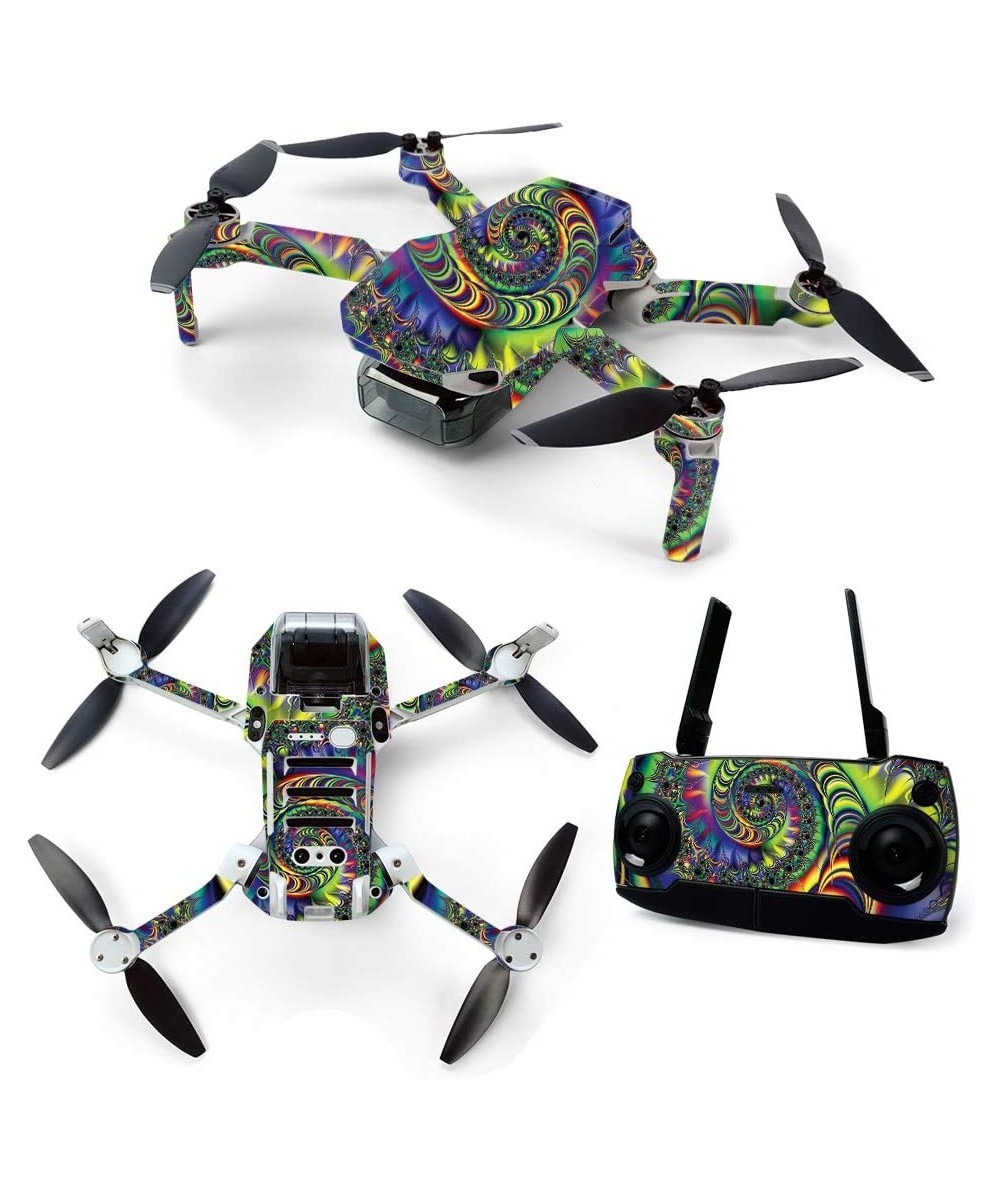 MightySkins Skin for DJI Mavic Mini Portable Drone Quadcopter - Acid | Protective Durable and Unique Vinyl Decal wrap Cover |...