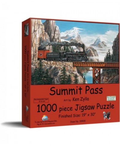 Summit Pass 1000 pc Jigsaw Puzzle - SUNSOUT INC $34.62 - Jigsaw Puzzles