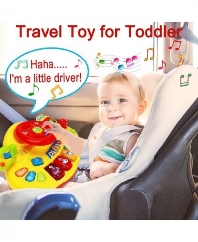 Baby Musical Toys 6 to 12 12-18 Months Light Up Steering Wheel Toy Infant Toys 3-6 7 8 9 Month Old Babies Learning Toys for 1...