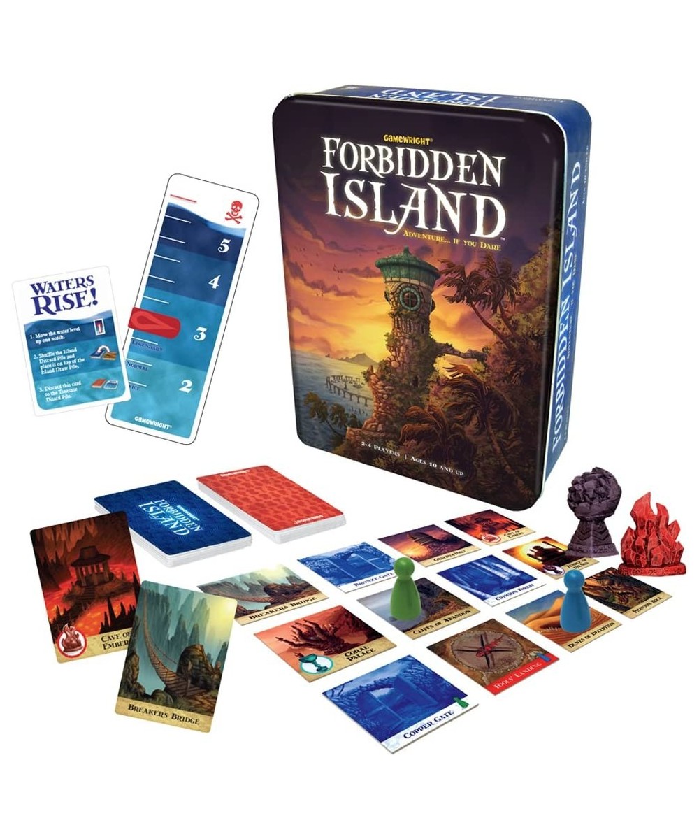 Forbidden Island – The Cooperative Strategy Survival Island Board Game $33.13 - Board Games