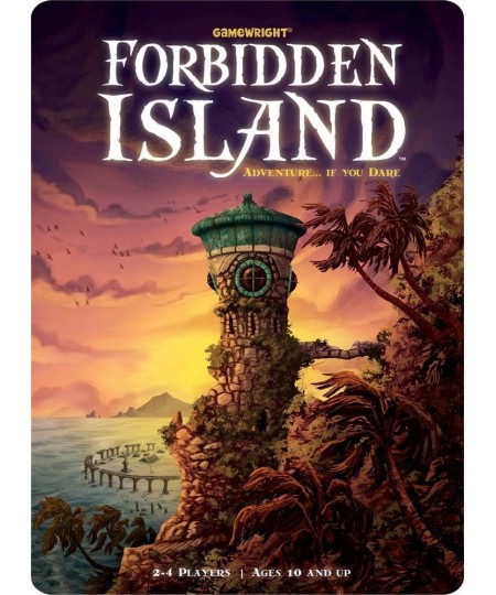 Forbidden Island – The Cooperative Strategy Survival Island Board Game $33.13 - Board Games