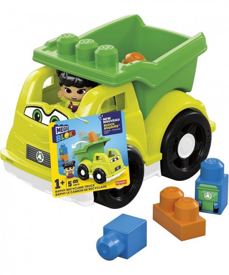 Bloks First Builders Raphy Recycling Truck Building Toys for Toddlers (6 Pieces) $41.02 - Toy Building Sets