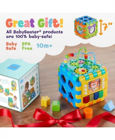 Baby Activity Cube – 6-in-1 Multi-Assembly Activity Square for Babies 10m+ – BPA-Free Play Cube for Infants & Toddlers Teache...