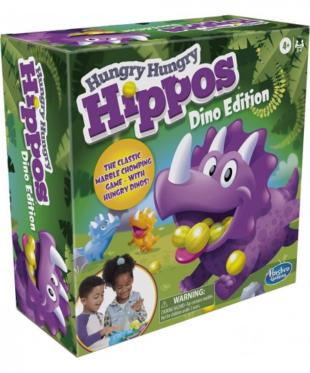 Hungry Hungry Hippos Dino Edition Board Game Pre-School Game for Ages 4 and Up For 2 to 4 Players (Amazon Exclusive) $38.69 -...