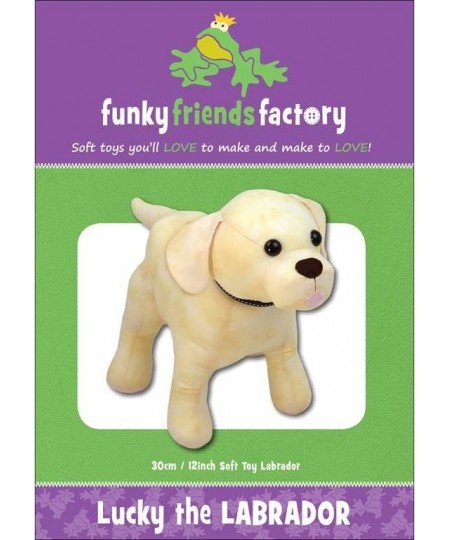 Funky Friends Lucky The Labrador Pattern $28.07 - Plush Figure Toys