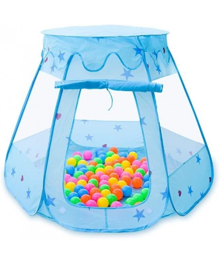 Ball Pit Kids Princess Play Tents Indoor and Outdoor pop up Play House Six-Sided Tent $40.46 - Kids' Play Tents & Tunnels