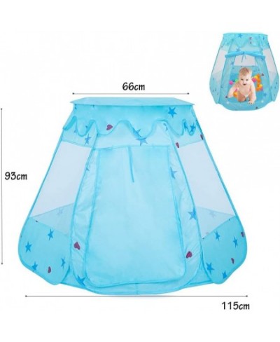 Ball Pit Kids Princess Play Tents Indoor and Outdoor pop up Play House Six-Sided Tent $40.46 - Kids' Play Tents & Tunnels