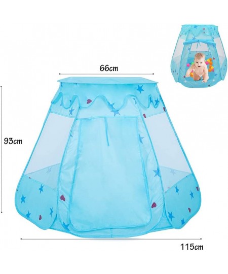 Ball Pit Kids Princess Play Tents Indoor and Outdoor pop up Play House Six-Sided Tent $40.46 - Kids' Play Tents & Tunnels