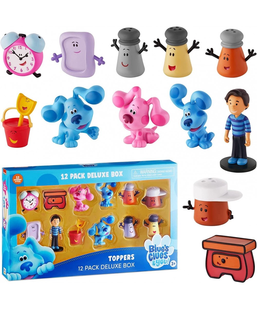 Blue's Clues Toppers for Kids | 12 Topper Blue’s Clues Toys in 1 Pack | Collect All 12 Blue Clues Toys / Mini Toys | Kids’ To...