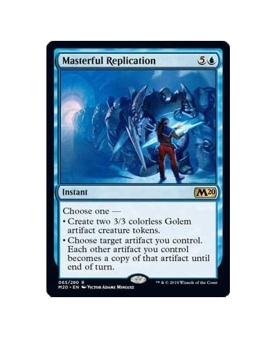 Magic: The Gathering - Masterful Replication - Foil - Core Set 2020 $11.81 - Magic Kits & Accessories