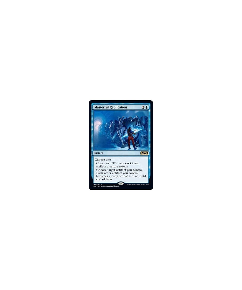 Magic: The Gathering - Masterful Replication - Foil - Core Set 2020 $11.81 - Magic Kits & Accessories