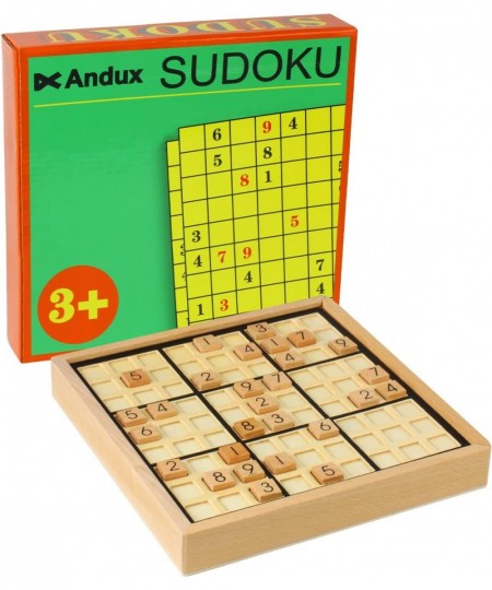 Wooden Sudoku Puzzle Board Game with Drawer SD-02 (Black) $57.39 - Sudoku Puzzles