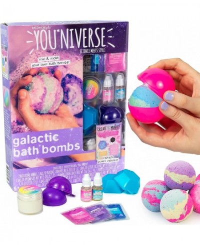 You*niverse Galactic Bath Bombs at-Home STEAM Kits for Kids Age 6 and Up Bath Bomb Kits Bath Time Fun DIY Bath Bombs $16.05 -...