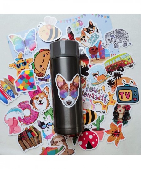 300 Pcs Cute Stickers for Water Bottles Hydro Flask Phone Skateboard Laptop Stickers Aesthetic for Teens Kids Adults | Vinyl ...