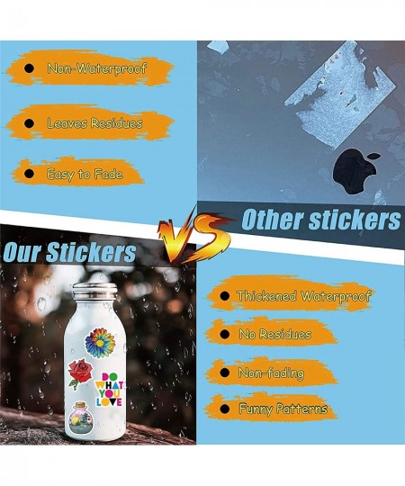 300 Pcs Cute Stickers for Water Bottles Hydro Flask Phone Skateboard Laptop Stickers Aesthetic for Teens Kids Adults | Vinyl ...