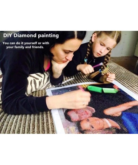 Full Drill 5d Diamond Painting Kits Cross Stitch Craft Kit New DIY Kits Christmas Gifts for Kids Paint by Number Kits (Scener...