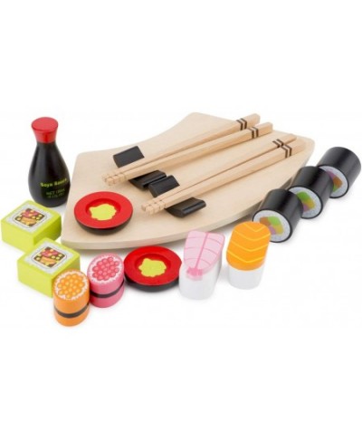 Wooden Sushi Set - Pretend Play Toy for Kids Cooking Simulation Educational Toys and Color Perception Toy for Preschool Age T...