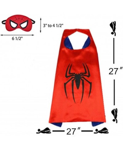 Superhero Capes for Kids Dress up Costumes-Satin Cape and Felt Mask with Bracelet $23.37 - Kids' Costumes