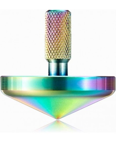 Colorful Metal Spinning Top Stainless Steel Precision Gyroscope Anti-Gravity Spinner Top Perfect Balance Desktop Toy Unique G...