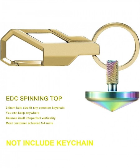 Colorful Metal Spinning Top Stainless Steel Precision Gyroscope Anti-Gravity Spinner Top Perfect Balance Desktop Toy Unique G...