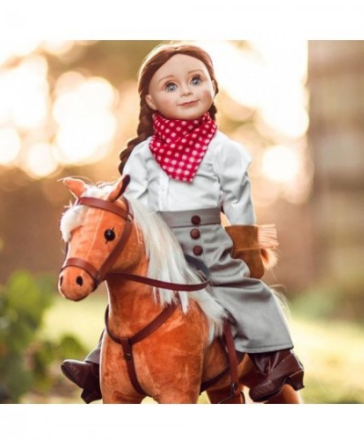 18 Inch Girl Doll Clothes & Accessories 7 Piece Authentically Styled American Frontier Girl Outfit and Boot Shoes $40.30 - Do...