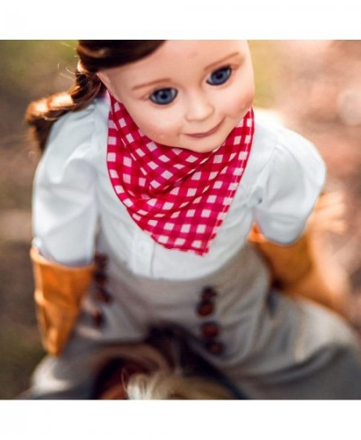 18 Inch Girl Doll Clothes & Accessories 7 Piece Authentically Styled American Frontier Girl Outfit and Boot Shoes $40.30 - Do...