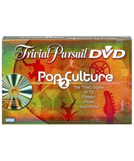 Trivial Pursuit - Dvd Pop Culture 2Nd Edition $40.20 - DVD Games