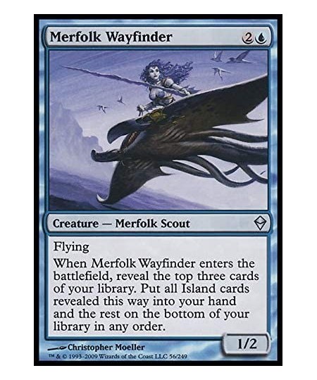 Merfolk Wayfinder (56) - Zendikar - Foil $11.41 - Card Games