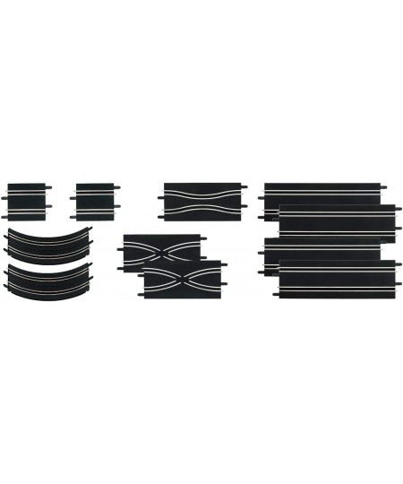 Go!!! Extension Set 2 - 11Piece Track Expansion Accessory Pack - for Use with 1: 43 Scale Go!!! & Digital143 Slot Car Racetra...