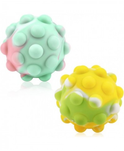 Pop Stress Balls PopIt Ball Fidget Squeeze Toy BPA Free Push Rainbow Stress Ball Squishy Stress Balls and Sensory Toys Stress...