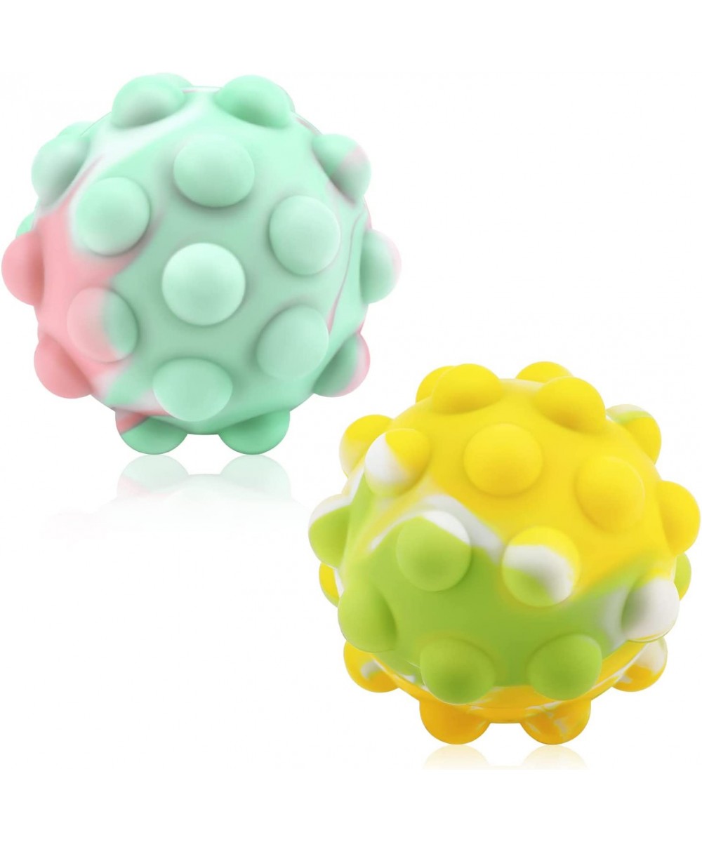 Pop Stress Balls PopIt Ball Fidget Squeeze Toy BPA Free Push Rainbow Stress Ball Squishy Stress Balls and Sensory Toys Stress...