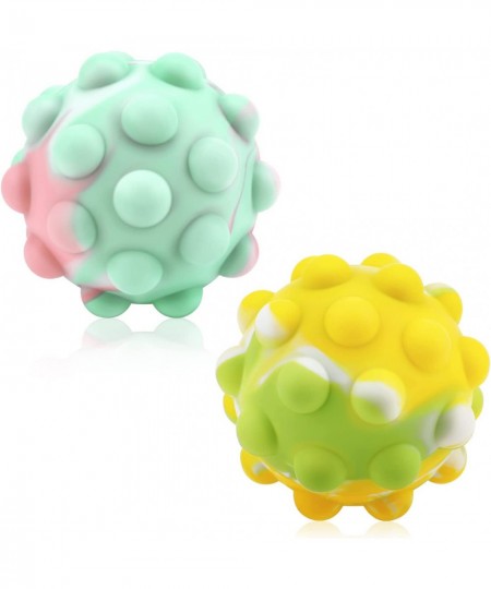 Pop Stress Balls PopIt Ball Fidget Squeeze Toy BPA Free Push Rainbow Stress Ball Squishy Stress Balls and Sensory Toys Stress...