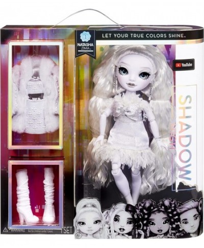 Shadow Series 1 Natasha Zima- Grayscale Fashion Doll. 2 Designer Dove White Outfits to Mix & Match with Accessories $31.81 - ...