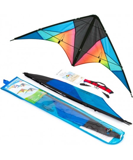 Kites and Designs Quickstep II Beginner Sporting Kite Chroma Outdoor Activities For Ages 10 Years and up $76.98 - Kites & Win...