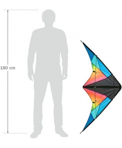 Kites and Designs Quickstep II Beginner Sporting Kite Chroma Outdoor Activities For Ages 10 Years and up $76.98 - Kites & Win...